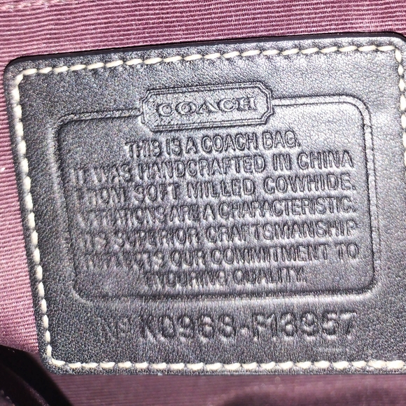 Coach Black Leather Purse - Picture 2 of 6